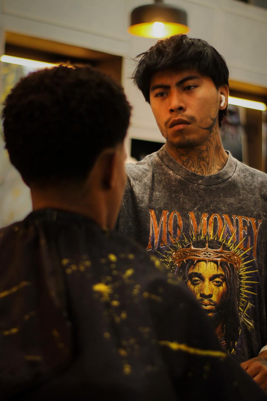 Trabajo de barbería